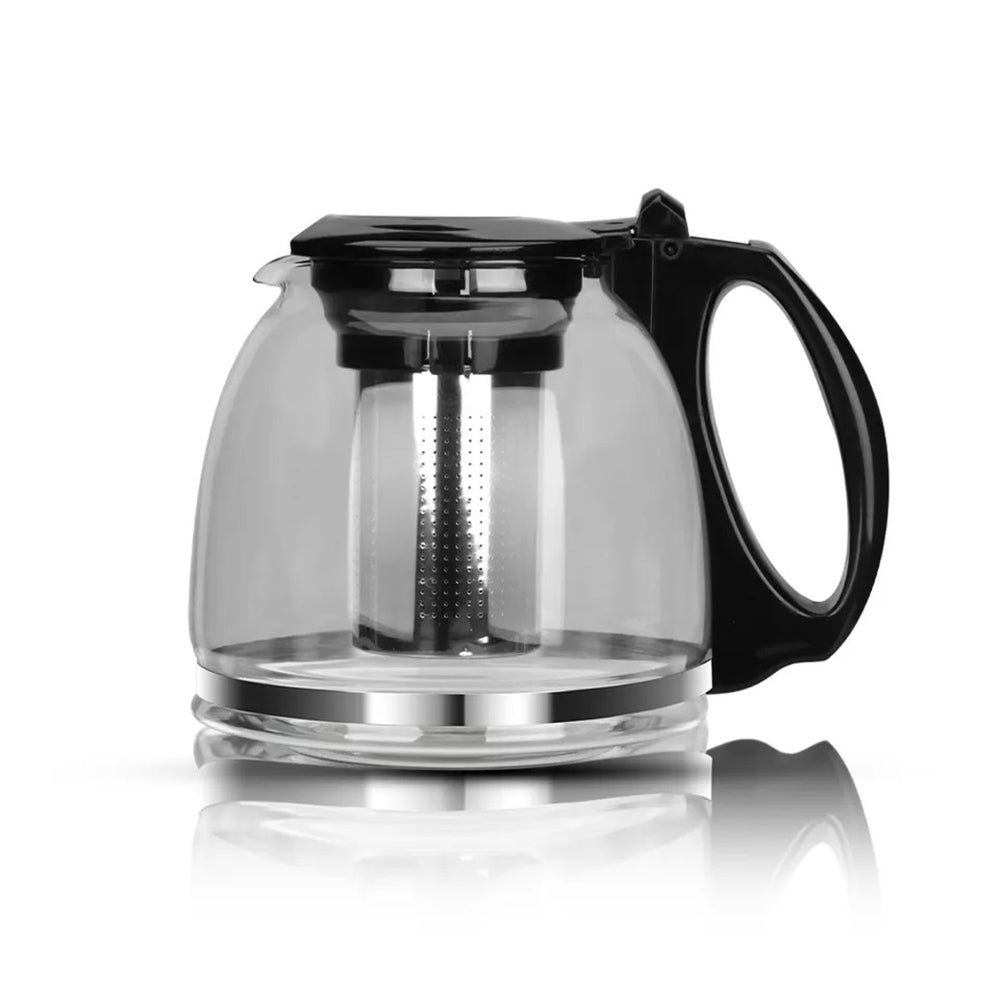 Set Fierbator Electric + Ceainic - 1500W, Capacitate 2.2L + 0.8L, Infuzor Ceai, Argintiu