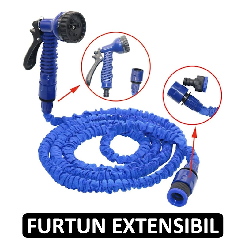 Furtun Extensibil 30M - de Gradina, Expandabil, Furtun de Apa