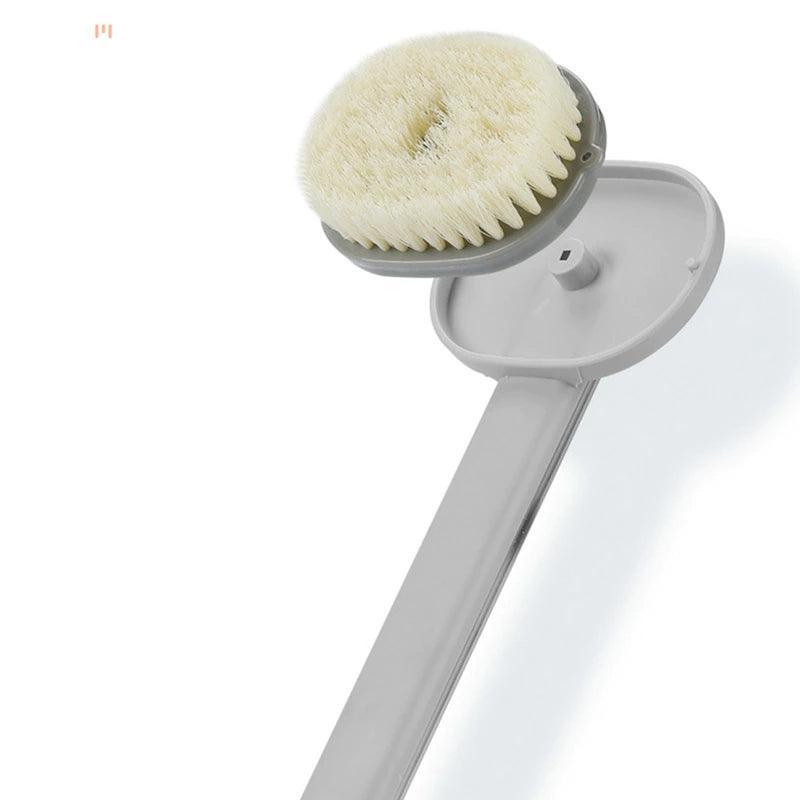 Perie cu burete si dispenser pentru gel sau sampon - ReduceriSoc.ro