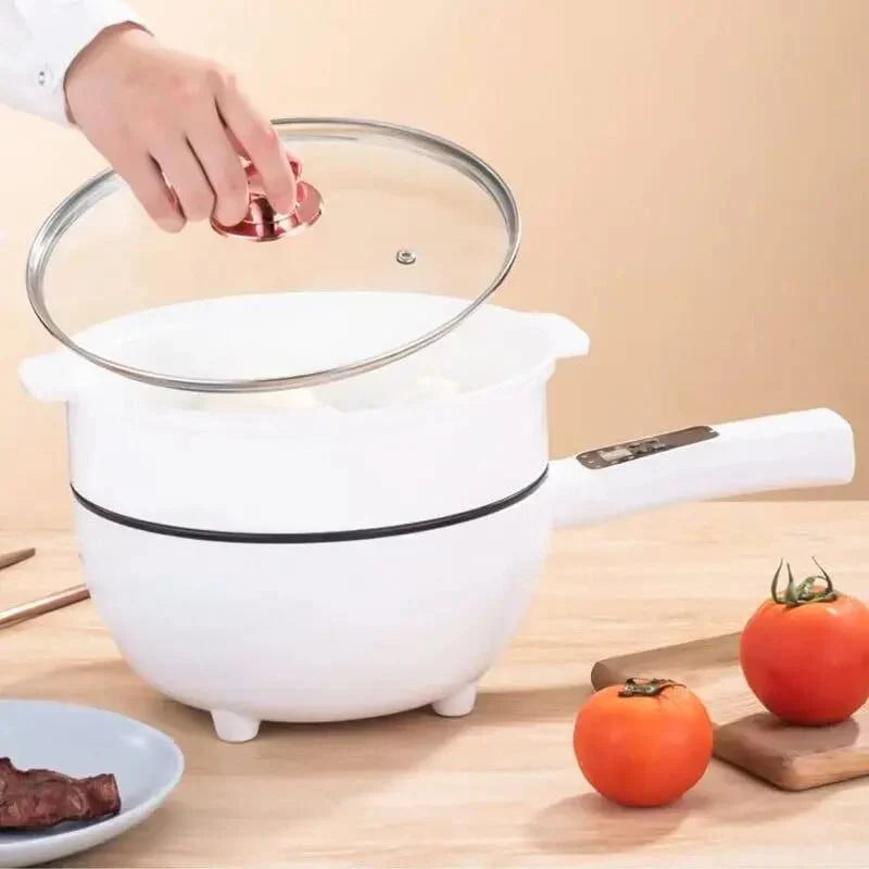 Tigaie Electrica Inteligenta - 3L, Multifunctionala, Panou Control, 26cm, Prajire, Fierbere, Aburire, Mentinerea Caldurii
