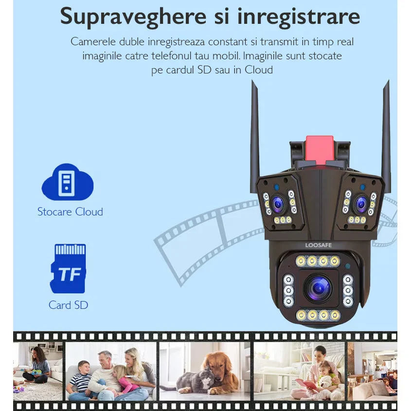 camera video supraveghere 4k hd 1080p