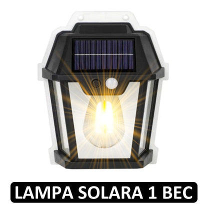 lampa perete solara led