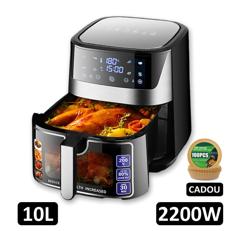 airfryer 10L 220W prajire carne