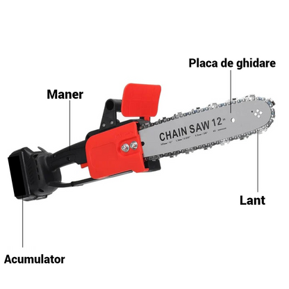 drujba electrica cu acumulatori