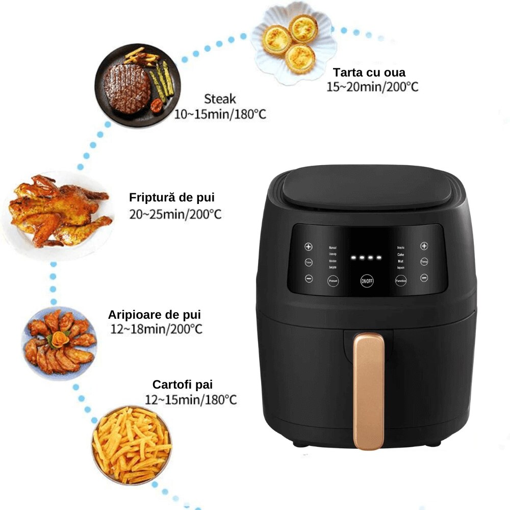 prajire carne in airfryer