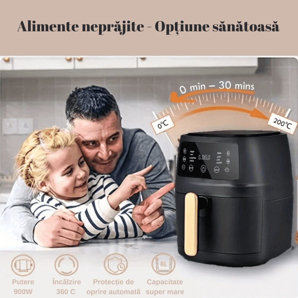 friteuza airfryer pentru familie