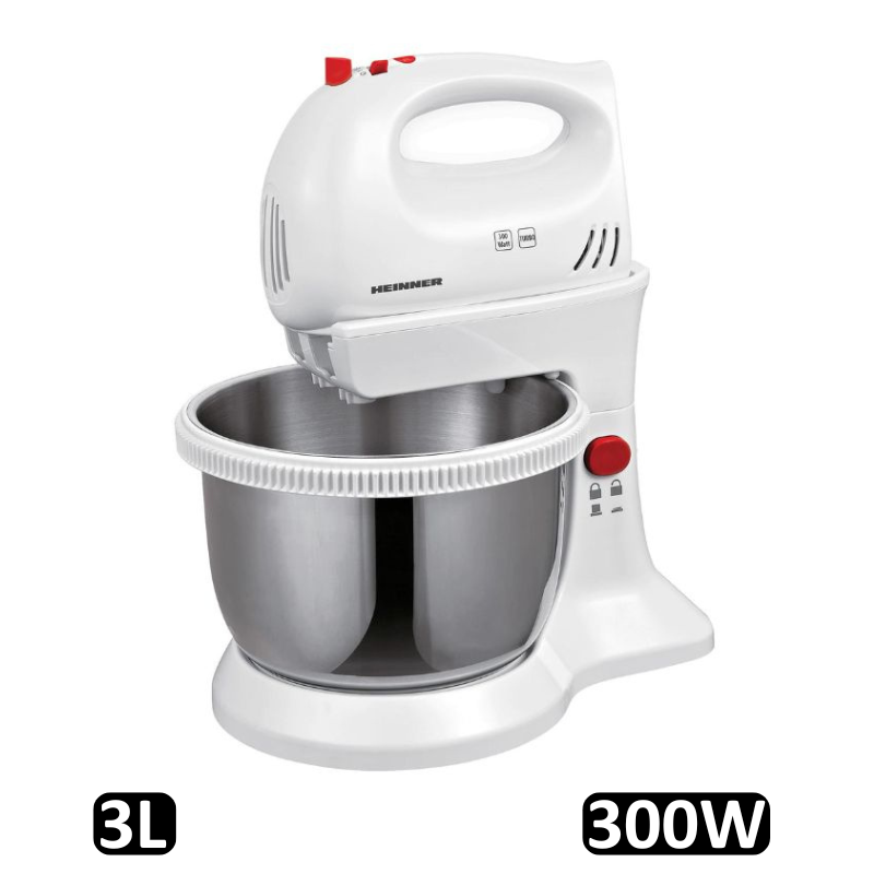 Mixer Cu Bol din Inox Heinner