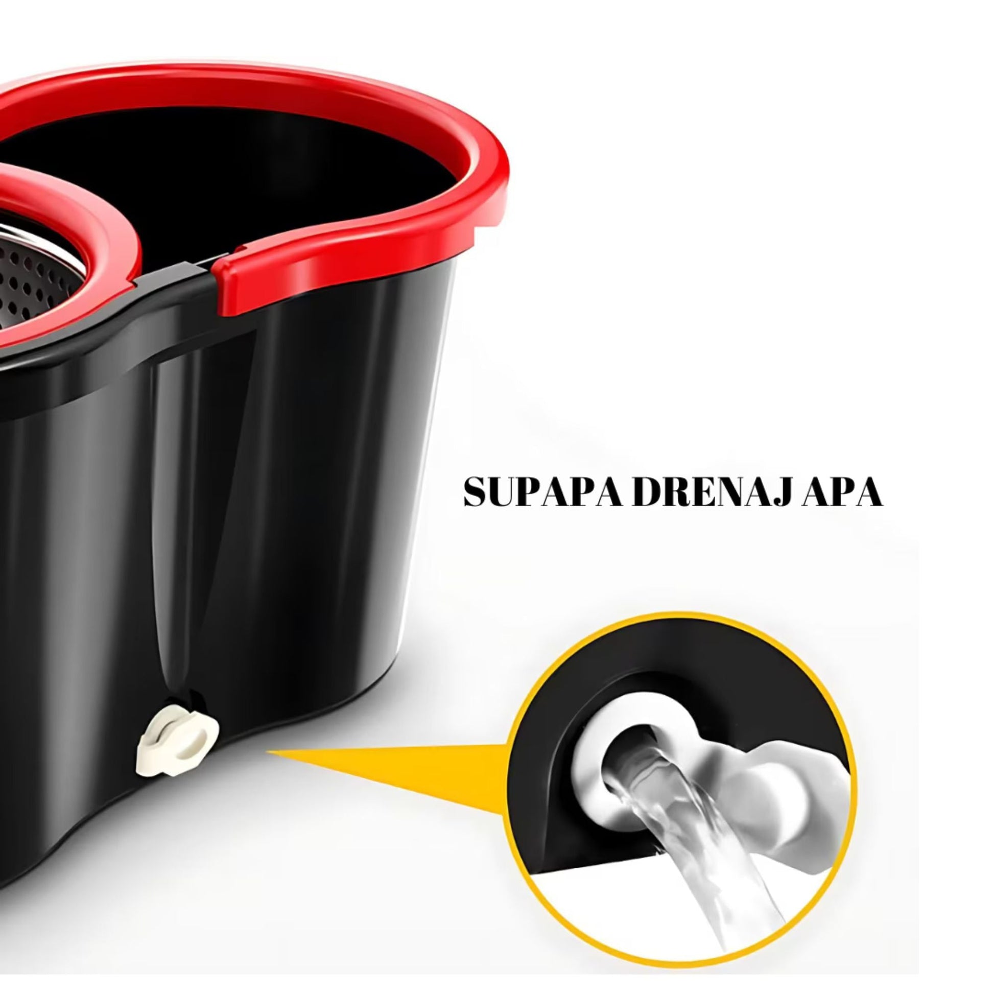 mop rotativ cu galeata 3 in 1 