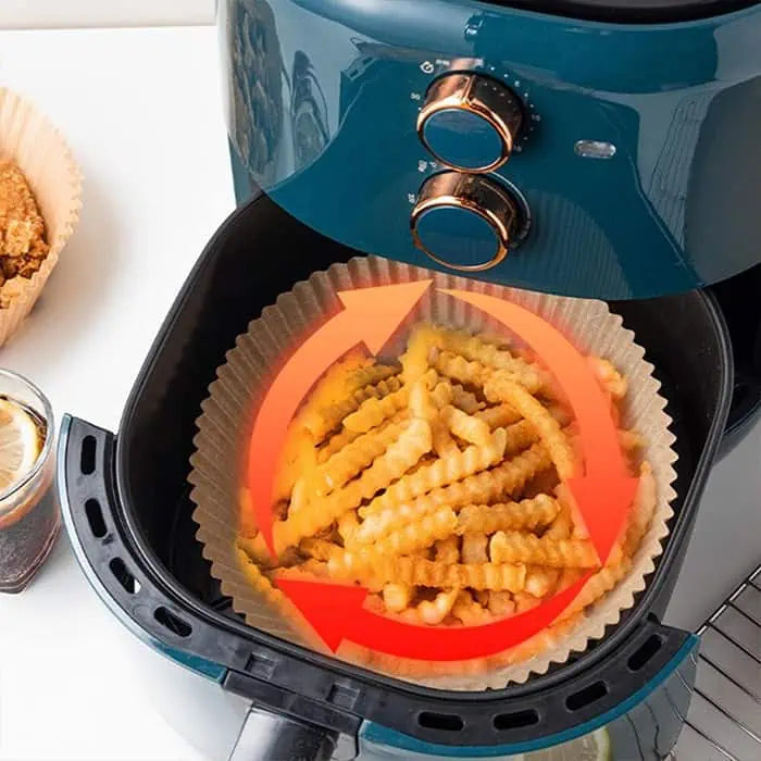 hartie copt friteuza airfryer