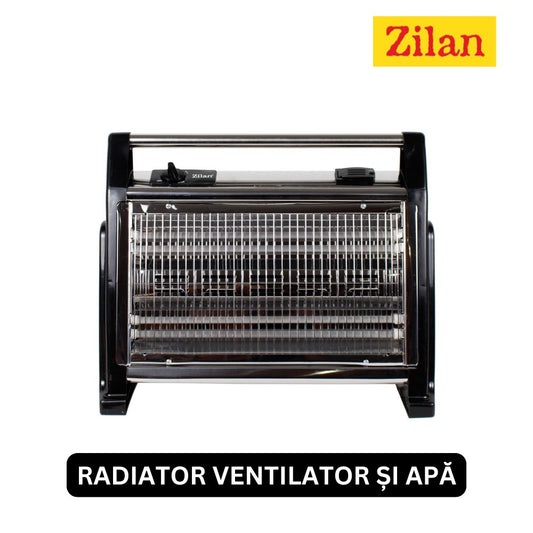 Radiator cu ventilator si apa