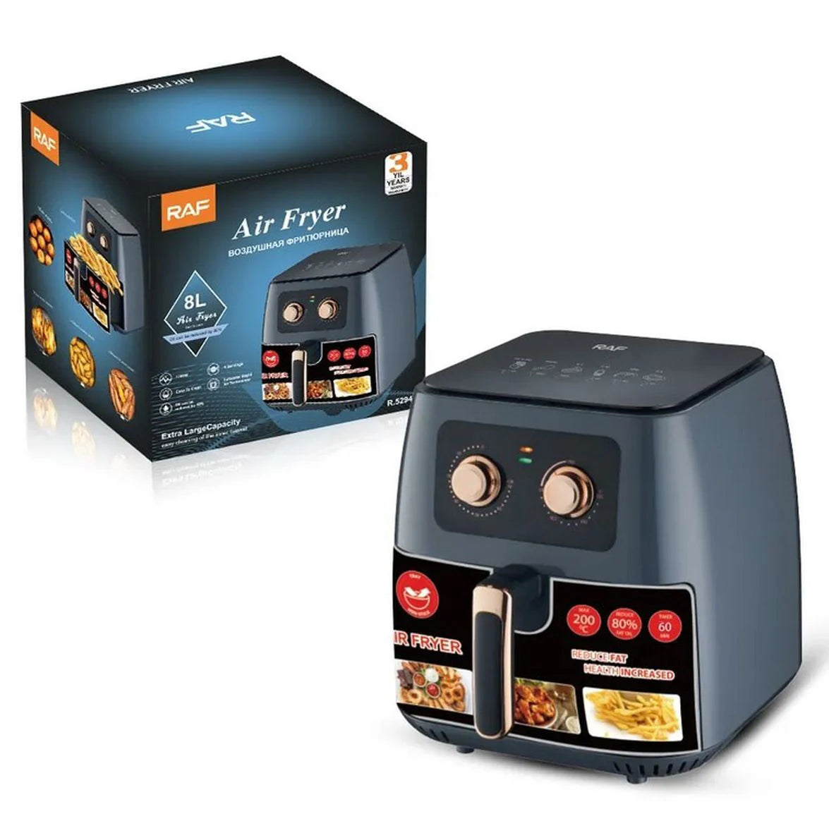 airfryer raf friteuza